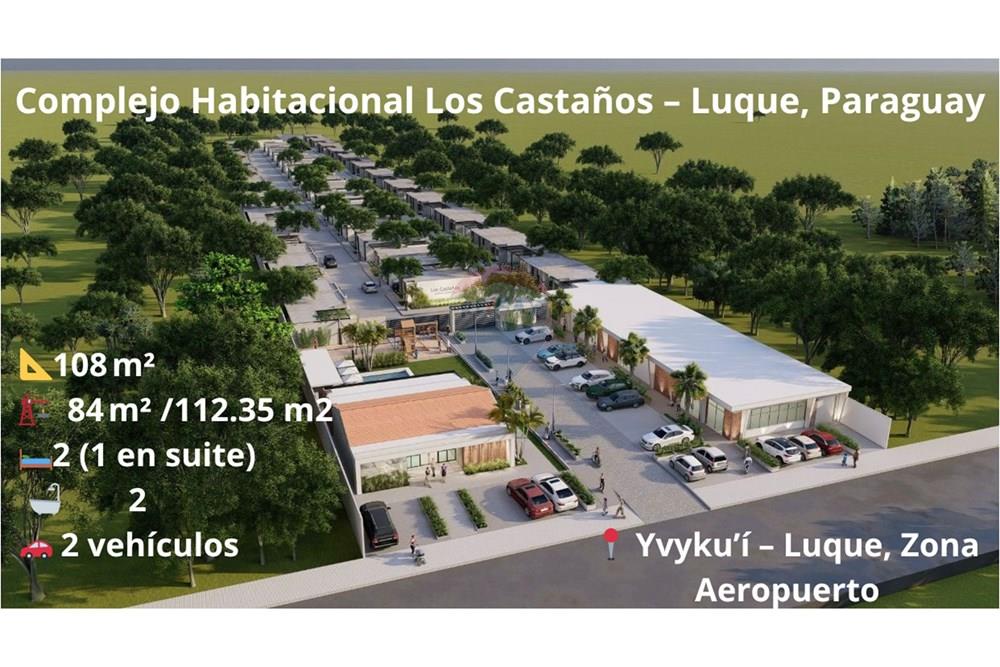 Duplex à Venda em Luque, Paraguai – 2 dorm., 108m²